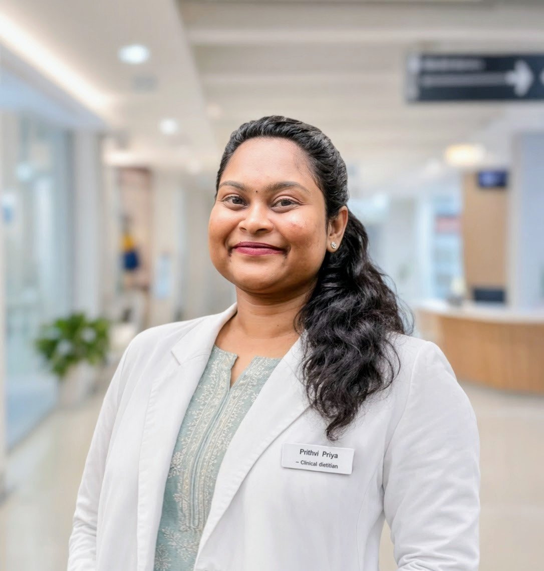 Prithvi Priya B - Clinical Dietitian